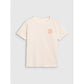 Women's oversize printed T-shirt 4F 4FWSS25TTSHF1994-11S *Kategoria tymczasowa Your Sports Performance