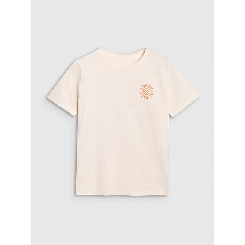 Women's oversize printed T-shirt 4F 4FWSS25TTSHF1994-11S *Kategoria tymczasowa Your Sports Performance