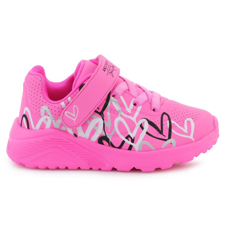 Skechers Uno Lite Love Levitate 314078N-HPMT Hot Pink/Multi To be categorized Your Sports Performance