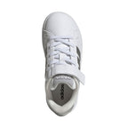 Adidas Grand Court 3.0 Kids' Shoes White and Silver JP9368