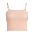 Nike Sportswear Essential Rib Crop Top Atmosphere/White - DM6737-610 Nike