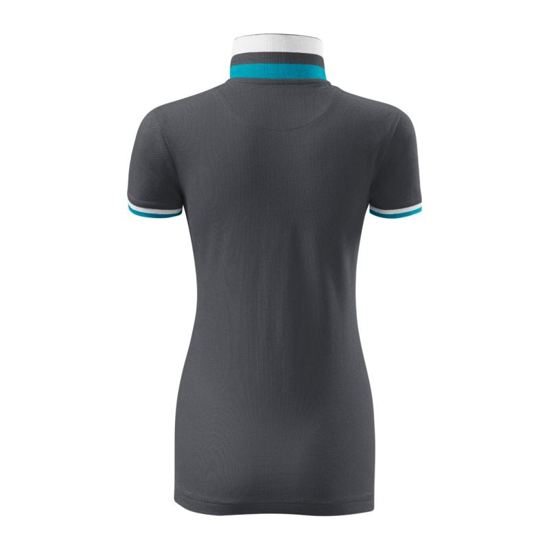 Malfini Collar Up W MLI-25783 light anthracite polo shirt Clothing/Lifestyle/T-shirts/Malfini Malfini