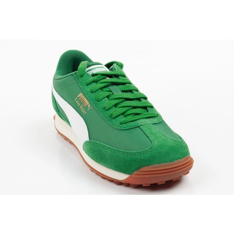Puma Easy Rider Vintage youth sports shoes suede green