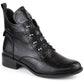 Insulated flat-heeled ankle boots Jezzi W JEZ412A, black Footwear/Outdoor/Jezzi Your Sports Performance