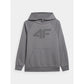 Boy's sweatshirt with hood, open, 4F 4FJMM00TSWSM0780-24S *Kategoria tymczasowa Your Sports Performance