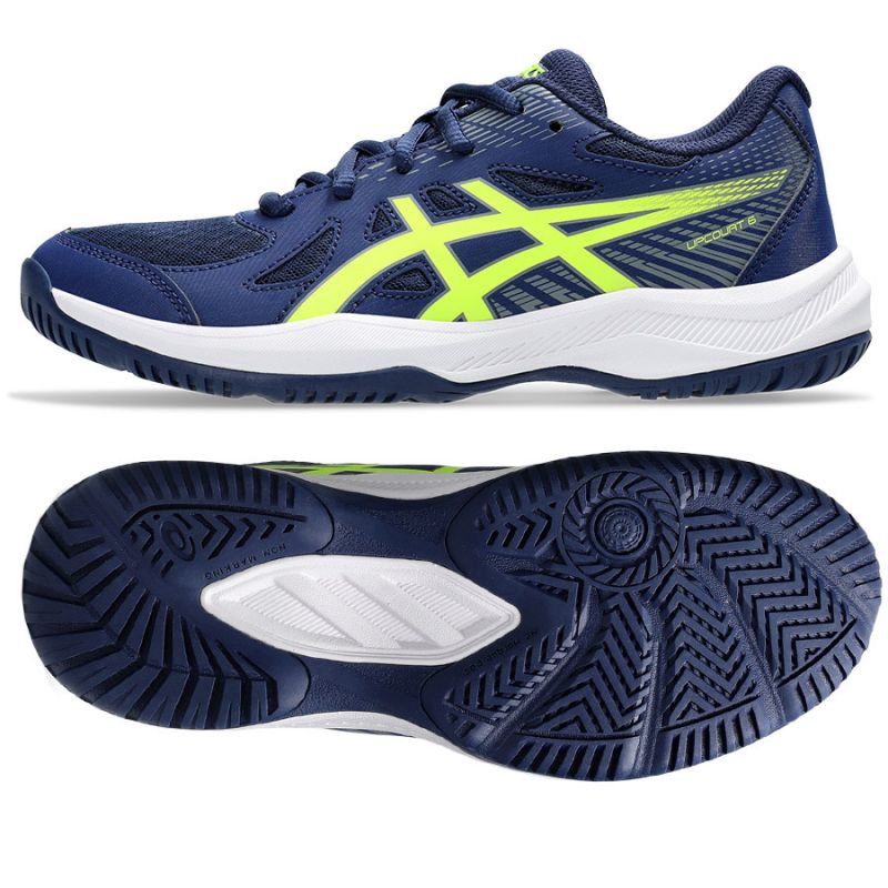 Asics Upcourt 6 GS Jr 1074A045 400 volleyball shoes Footwear/Volleyball/Kids Asics