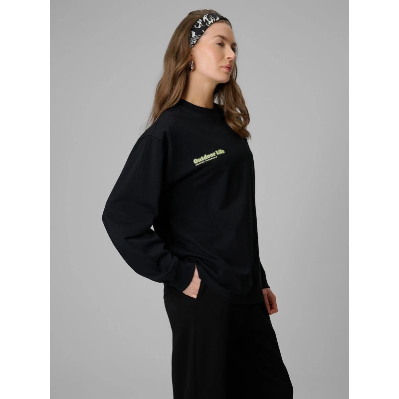 Women's longsleeve regular with print 4F 4FRSS26TSWSF2834-20S 4f