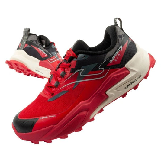 Joma men's trail running shoes Sierra off-road cushioned red Joma