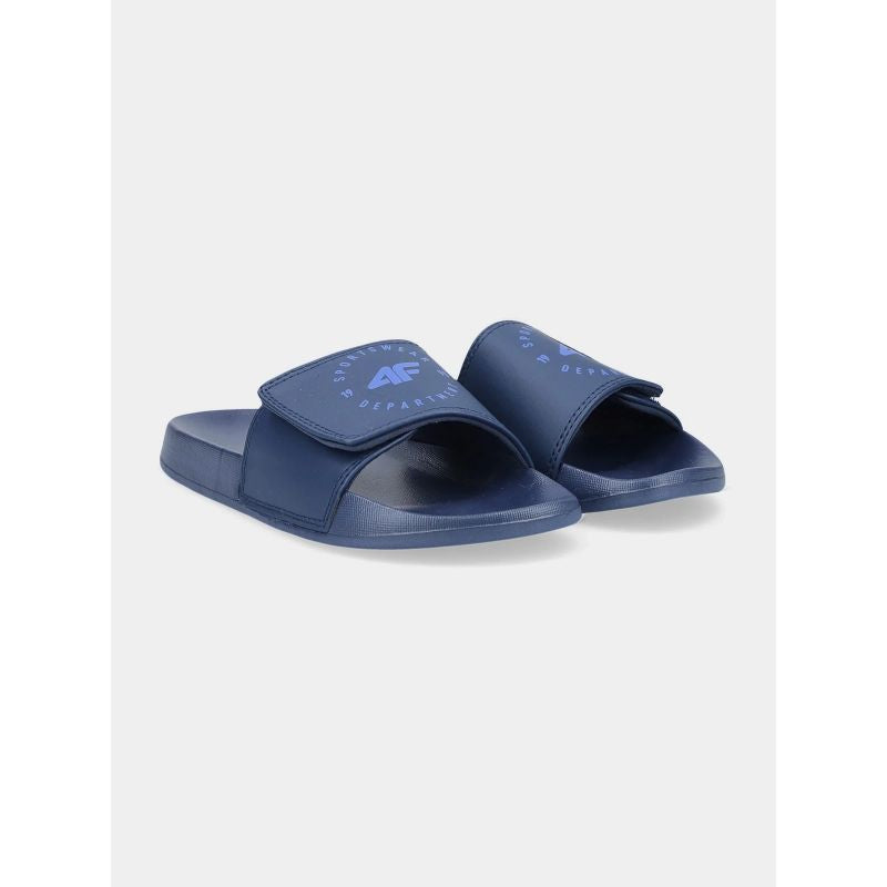 Boys' pool flip-flops 4F 4FJMM00FFLIM043A-31S Navy blue *Kategoria tymczasowa Your Sports Performance