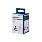GEMBIRD UNIVERSAL TRAVEL ADAPTER WHITE Kable i adaptery/Adaptery, przejściówki Your Sports Performance
