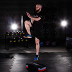Step for aerobics HMS AS003 black / gray / red