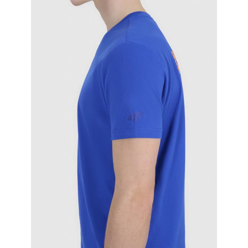 Men's regular printed T-shirt 4F 4FWSS25TTSHM2239-36S *Kategoria tymczasowa Your Sports Performance