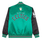 Mitchell & Ness NBA Boston Celtics Primetime Heavyweight Satin Jacket Vintage Logo Celtics M JK8453-BCEKYGN Clothing/Lifestyle/Mitchell & Ness Your Sports Performance