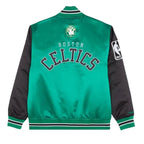 Mitchell & Ness NBA Boston Celtics Primetime Heavyweight Satin Jacket Vintage Logo Celtics M JK8453-BCEKYGN Clothing/Lifestyle/Mitchell & Ness Your Sports Performance