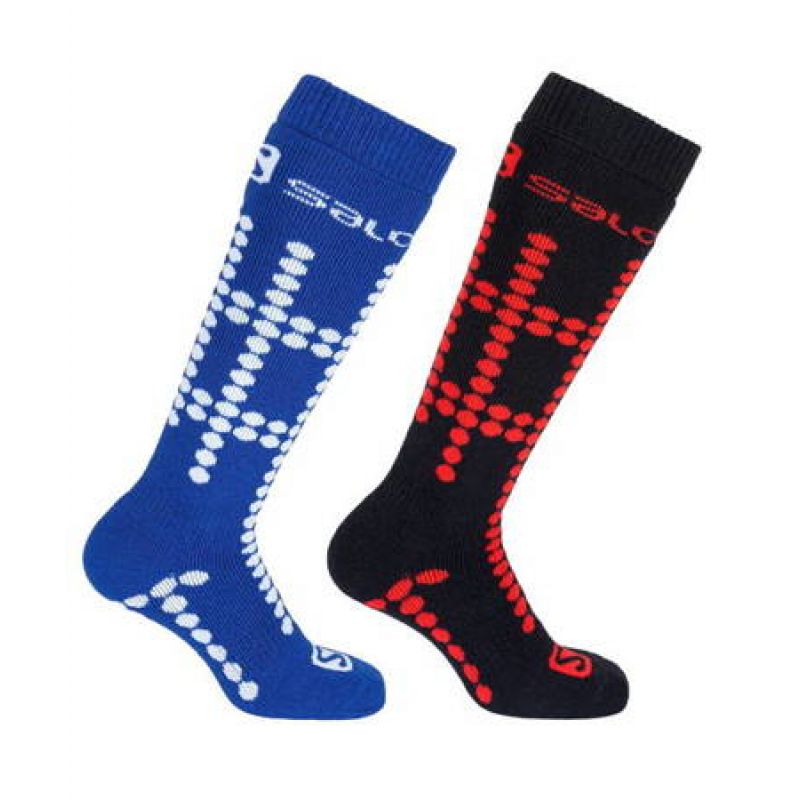 Salomon 2pack ski socks 378913 Clothing/Ski Your Sports Performance