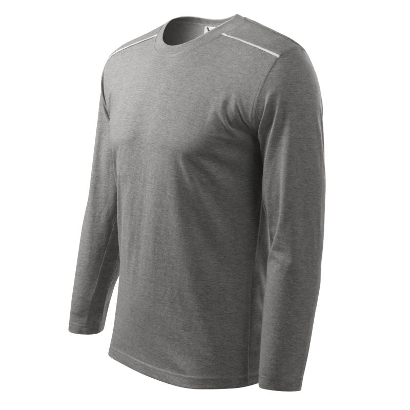 T-shirt Mafini Long Sleeve M MLI-11212 dark gray melange Clothing/Lifestyle/T-shirts/Malfini Your Sports Performance