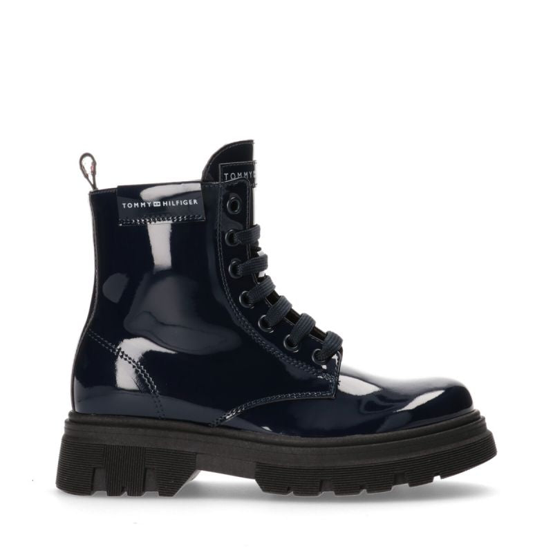 Tommy Hilfiger Lace Up Bootie Blue W T4A5-33040-0775800-800 Footwear/Lifestyle/Tommy Hilfiger Tommy Hilfiger