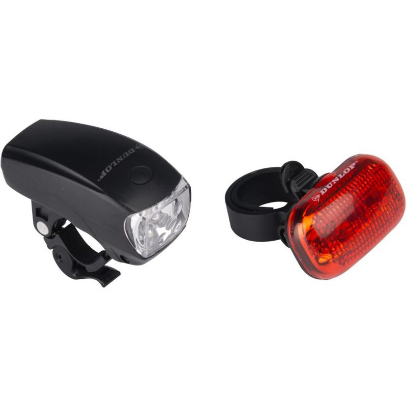 Set of Dunlop Led bicycle lights 416793 Accessories/Bicycle/Akcesoria rowerowe Your Sports Performance