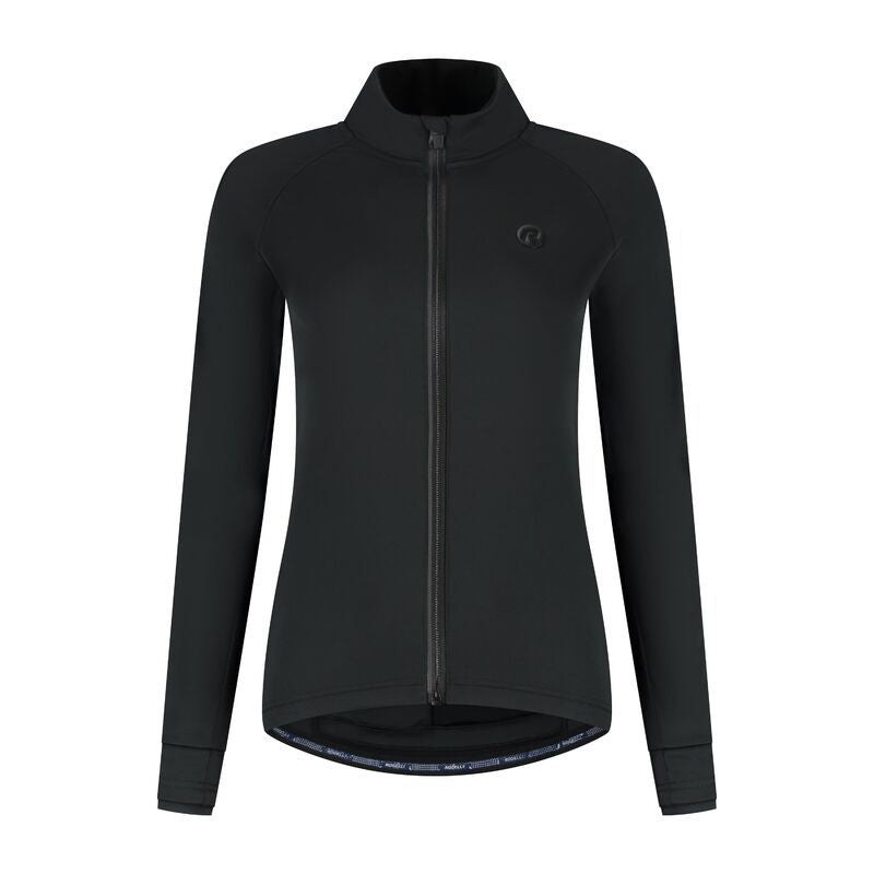 Rogelli ESSENTIAL II women's jacket black XS Rogelli/Rower/Woman/Kurtki/Zimowe Your Sports Performance
