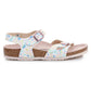 Birkenstock Rio Kids 1022232 Pastel Floral sandals Footwear/Lifestyle/Brinkenstock Birkenstock