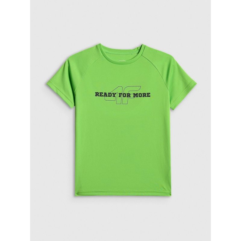 Boy's quick-drying sports T-shirt 4F 4FJRSS26TFTSM2391-45S 4f