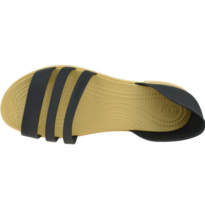 Crocs Tulum Open Flat W 206109-00W Sandals Footwear/Outdoor Your Sports Performance