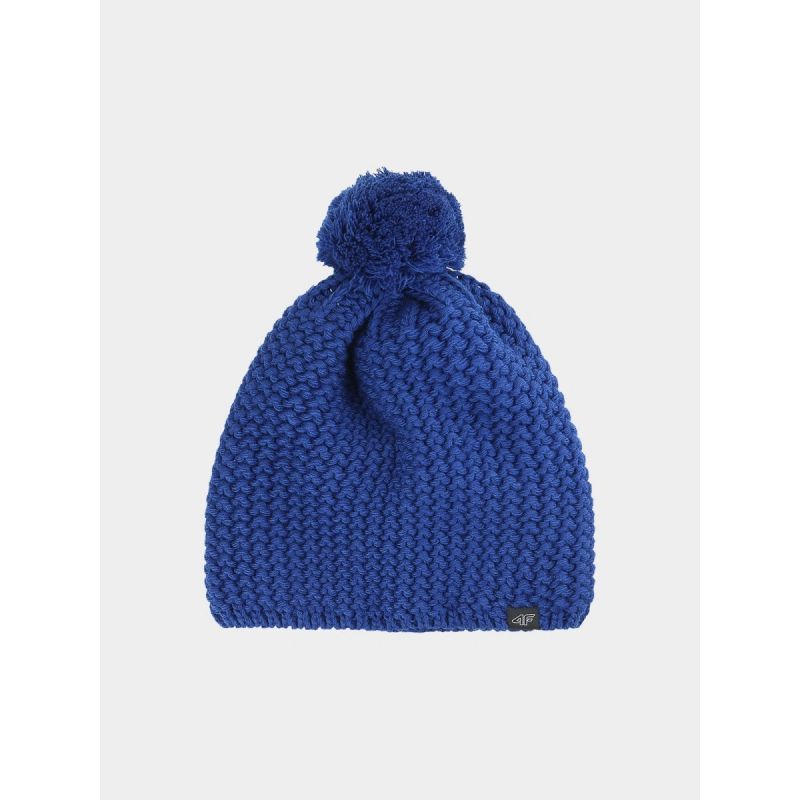 Men's winter hat with pompom 4F 4FWAW24ACAPM461-36S *Kategoria tymczasowa Your Sports Performance