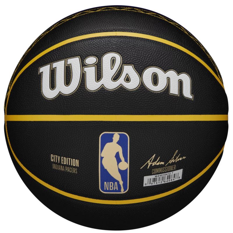 Wilson NBA Team City Collector Indiana Pacers Ball WZ4016412ID basketball Accessories/Balls/Basketball Your Sports Performance