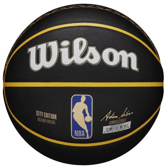 Wilson NBA Team City Collector Indiana Pacers Ball WZ4016412ID basketball Accessories/Balls/Basketball Your Sports Performance