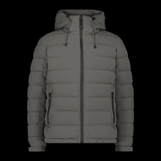 CMP Men's Winter Sports Jacket with Hood, Insulated, Gray (34K0167/E910) CMP