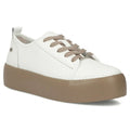 Women's leather sports shoes, white creepers, Filippo DP6116 To be categorized Your Sports Performance