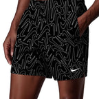 Nike Breaker Tossed Swoos 5" Volley Swim Shorts black NESSG572 001