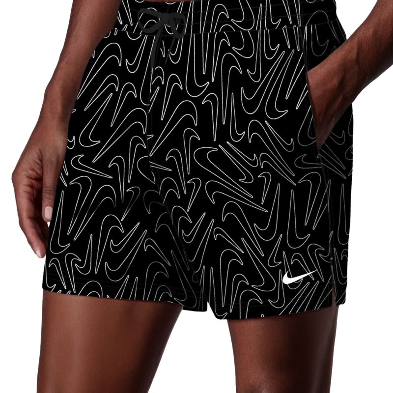 Nike Breaker Tossed Swoos 5" Volley Swim Shorts black NESSG572 001