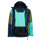 Trollkids Kids Hallingdal Jacket pine green/mystic blue/arctic blue (226-355)