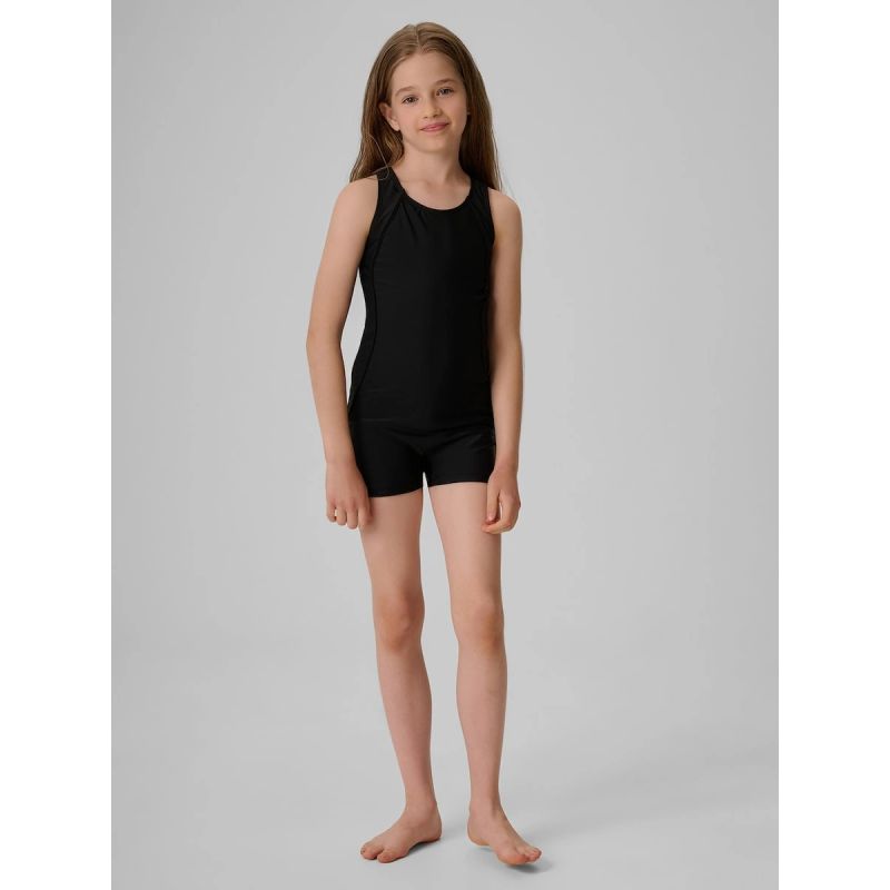 Girls' one-piece swimsuit 4F 4FJRSS26USWSF148-20S