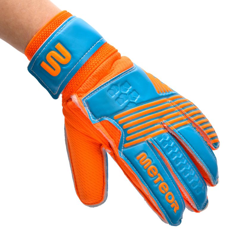 Goalkeeper gloves Meteor Catch Blue 03806-03812 Your Sports Performance