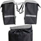 DOUBLE REAR BIKE BAG FOR TRUNK 40L XQMAX Sport/Rowery/Akcesoria Rowerowe/Sakwy I Torby Your Sports Performance