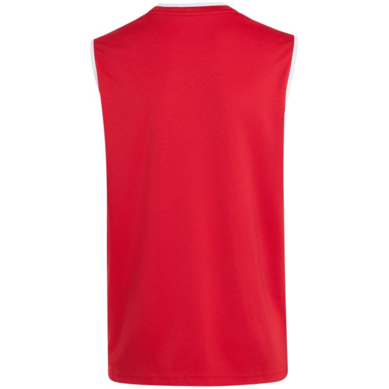 adidas Entrada 26 Sleeveless Jersey Kids' Red KB3937