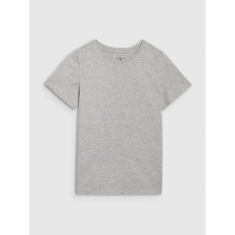 Regular plain girls' T-shirt 4F 4FJRMM00TTSHF3231-25M 4f