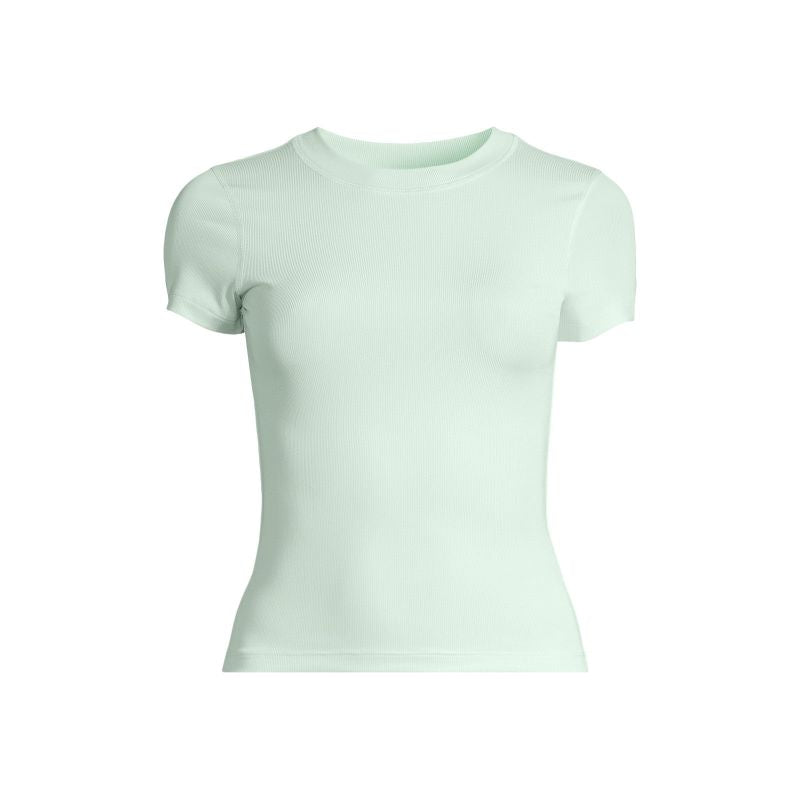 CASALL Bold Rib Tee Women's T-Shirt, Green