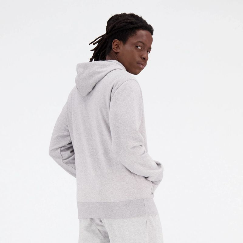 New Balance Essentials Stacked Logo Fren BK M MJ31536AG sweatshirt Clothing/Lifestyle/New Era New Balance