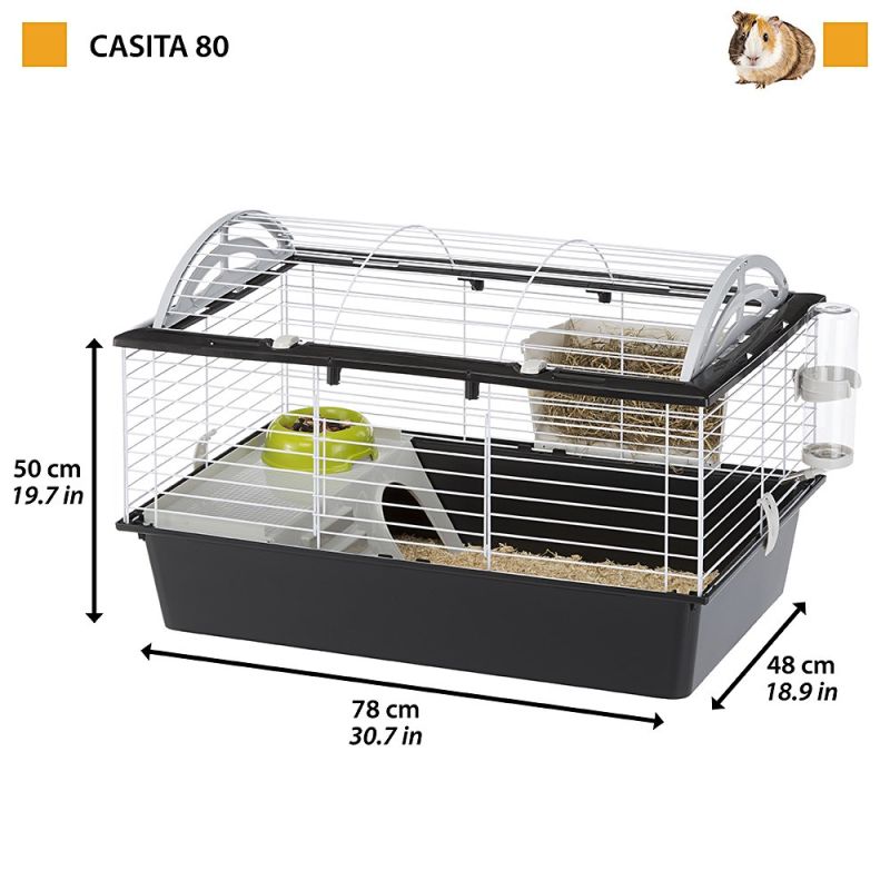 CASITA 80 (x1) - cage for guinea pigs and rabbits Dla małych zwierząt/Klatki Your Sports Performance