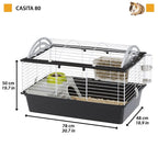 CASITA 80 (x1) - cage for guinea pigs and rabbits Dla małych zwierząt/Klatki Your Sports Performance