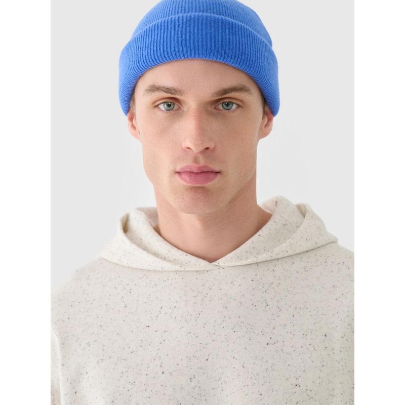 Men's sweatshirt with hood, open, 4F 4FWAW24TSWSM1310-11S *Kategoria tymczasowa Your Sports Performance
