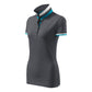 Malfini Collar Up W MLI-25783 light anthracite polo shirt Clothing/Lifestyle/T-shirts/Malfini Malfini