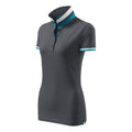 Malfini Collar Up W MLI-25783 light anthracite polo shirt Clothing/Lifestyle/T-shirts/Malfini Malfini