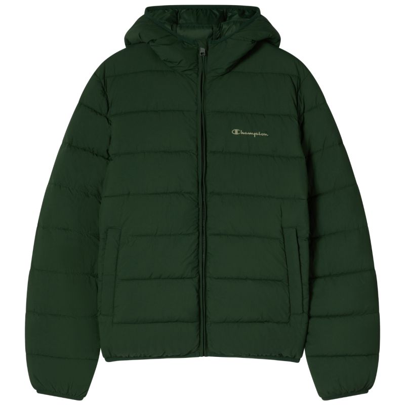 Champion Hooded Jacket Men's Green 221548 GS586 Champion