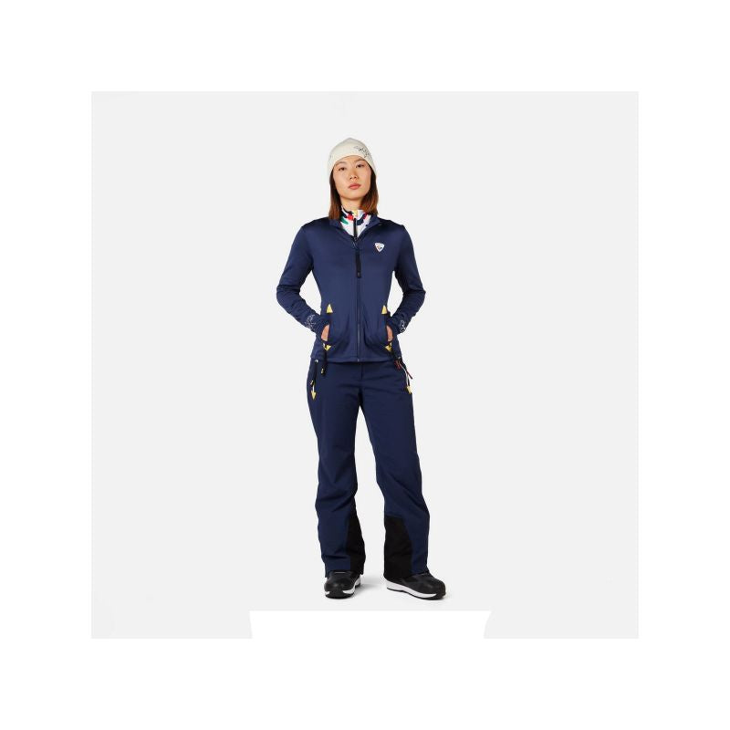 ROSSIGNOL W JCC CLIMI JKT women's sweatshirt blue