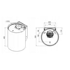 MAAN Elba Mini WPB 431 satin hood AGD - Produkty/Okapy kuchenne Your Sports Performance