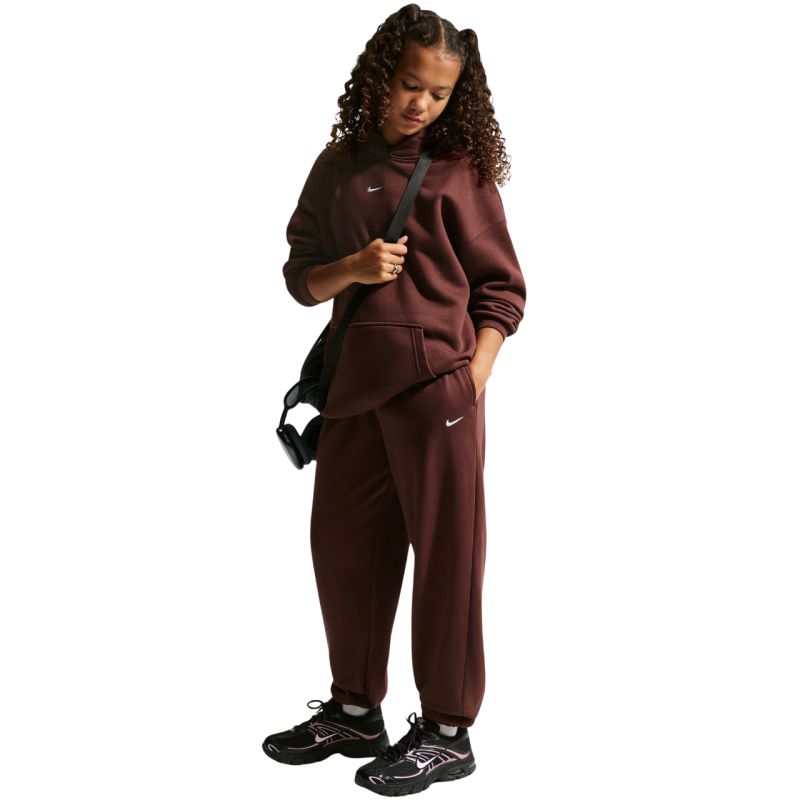 Nike Sportswear Studio Fleece Kids’ Trousers, Brown, IM4905 658